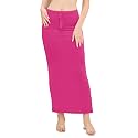DESI GIRL Satin Shimmer Stretchable Saree Shapewear