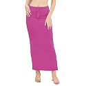 DESI GIRL Satin Shimmer Stretchable Saree Shapewear