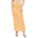 DESI GIRL Satin Shimmer Stretchable Saree Shapewear