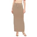 DESI GIRL Satin Shimmer Stretchable Saree Shapewear