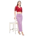 DESI GIRL Satin Shimmer Stretchable Saree Shapewear