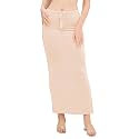 DESI GIRL Satin Shimmer Stretchable Saree Shapewear