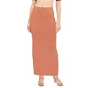 DESI GIRL Satin Shimmer Stretchable Saree Shapewear