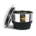 Desi mart Mixer Grinder Chutney Jar (250ml) Mixer Jar Suitable For Bajaj GX1, GX3, GX4, GX8, GX3501, GX3701, GX4701, GX3000, GX400, GX3 Fit on 2 Lock &amp; 4 Teeth Coupler