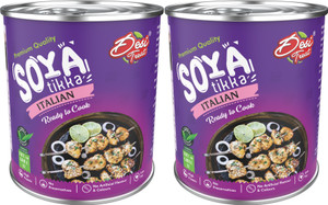 Desi Treat Soya Tikka with Italian Herbs