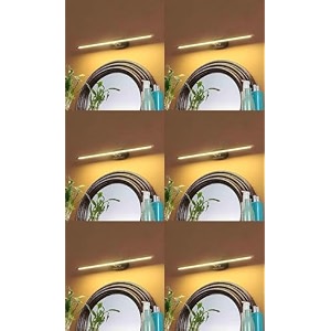 led mirror light 12w 3 color vanity light black rose gold pack of 6