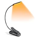 Desidiya Enhance Your Nighttime Reading with Rechargeable Book Light: 3 Color Modes, USB-C Charging, 80 Hours Illumination - Perfect for Bedtime