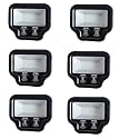 Desidiya® TV Model Flood Light Super Bright 50W 5000lm LED Flood Outdoor Light White Waterproof - Pack of 6