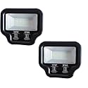 Desidiya® TV Model Flood Light Super Bright 50W 5000lm LED Flood Outdoor Light White Waterproof - (Pack of 2)