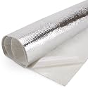 Design Engineering 010399 Heat Screen 36" x 20" Adhesive Aluminized Mylar Radiant Matting (5 sq. ft.)