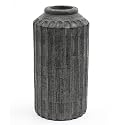Handmade Mango Wood Flower Vase for Home Decor in Natural Finish |Small- 6"X 12", Large-7" X 14" Ideal Flower Pots for Home Decoration (Pack of 2)