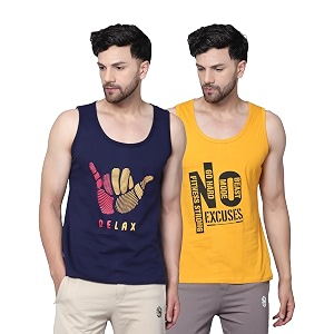 designer men vest versatile cotton sandobaniyanganji for boys - perfect for gym workouts vacations and beaches