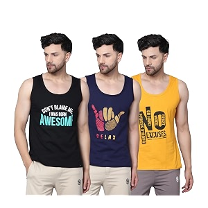 designer men vest versatile cotton sandobaniyanganji for boys - perfect for gym workouts vacations and beaches