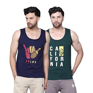 designer men vest versatile cotton sandobaniyanganji for boys - perfect for gym workouts vacations and beaches