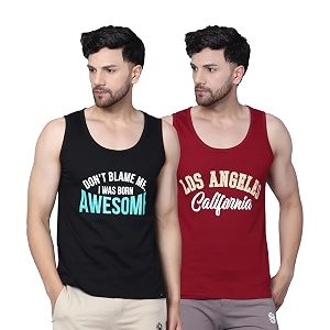 designer men vest versatile cotton sandobaniyanganji for boys - perfect for gym workouts vacations and beaches