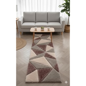 Designer Shaggy Runner - 2x5 ft Soft