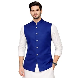DesignerBin Mens Nehru jacket Waistcoat Modi Jacket