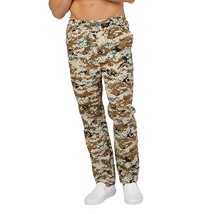 Mens Regular Fit Army Printed Pyjamas Pant