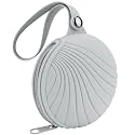 Menstrual Cups Case Storage Bag Travel Period Cup Carrying Pouch Washable Leak-proof Silicone Bag for Menstrual Cup, Tampons, Keys and Other Small Items (Grey)