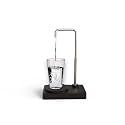 Desk Water Dispenser- Intelligent Desktop Water Bottle, Automatic Water Pump for Universal Bottle Water Dispenser USB Charging Jug Pump for Home, Office, Outdoor (Black)