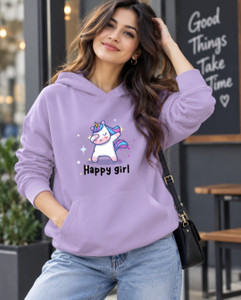 deslizar full sleeve printed women sweatshirt