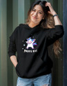 deslizar Women Full Sleeve Printed Hooded Sweatshirt
