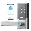 DESLOC K221 Fingerprint Smart Door Lock with Handle 16-Month Battery