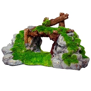 despacito aquarium decoration ship statue for fish tank  resin underwater ornament hideout cave for betta fish goldfish amp small aquarium fish  15 x 12 cm 47 inch