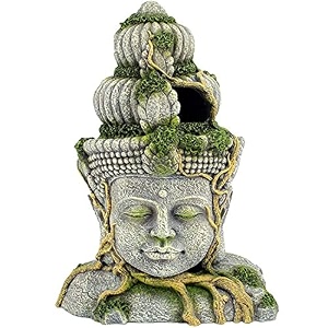 despacito 47 inch aquarium decoration ornaments for fish tank underwater landscape hideaway fish tank scenery for betta ship statue - 15  12cm  lengthheight