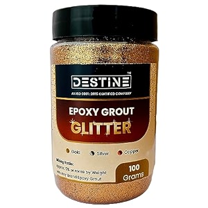 epoxy grout glitter gold silver copper mini packs 50 gm 100 gm 250 gm glitter for epoxy grout jewels for tile amp stone joint sparkle for tile amp stone joint 100 grams copper