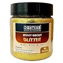 DESTINE® EPOXY GROUT GLITTER (GOLD, SILVER, COPPER) (MINI PACKS: 50 Gm, 100 Gm, 250 Gm), Glitter for Epoxy Grout, Jewels for Tile &amp; Stone Joint, Sparkle for Tile &amp; Stone Joint (50 Grams, Gold)