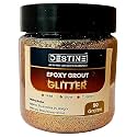 DESTINE® EPOXY GROUT GLITTER (GOLD, SILVER, COPPER) (MINI PACKS: 50 Gm, 100 Gm, 250 Gm), Glitter for Epoxy Grout, Jewels for Tile &amp; Stone Joint, Sparkle for Tile &amp; Stone Joint (50 Grams, Copper)