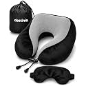 Destinio Neck Pillow for Travel Memory Foam