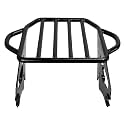 Detachable Luggage Rack 2-Up Mounting Rack Fit for Harley Black