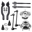 Detroit Axle - 10pc Front Suspension Kit for 2007-2012 Nissan Versa