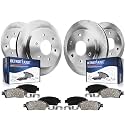 Detroit Axle - 8pc Brake Kit for Infiniti QX56 Nissan Armada Titan