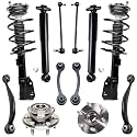 Detroit Axle - 12pc End Suspension Kit for Chevy Traverse GMC Acadia