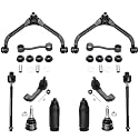 Detroit Axle - 12pc Front End Kit for 2002 2003 2004 Jeep Liberty