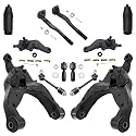 Detroit Axle - 12pc Front End Kit for Toyota 1996-2002 4Runner, 2 Lower Control Arms 2 Sway Bars 4 Outer Inner Tie Rods 2 Lower Ball Joints 2 Boots 1997 19998 1999 2000 2001 Replacement