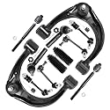 Detroit Axle - 12pc Front End Kit for 2003-2009 Lexus GX470 Toyota 4Runner