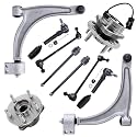 Detroit Axle - 12pc Front End Suspension Kit for Chevy Malibu Pontiac G6