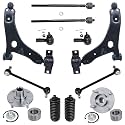 Detroit Axle - 12pc Front End Suspension Kit for Ford Focus 2006-2007