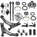 Detroit Axle - 14pc Front End Kit for 1996-2002 Toyota Corolla