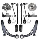 Detroit Axle - 14pc Front End Suspension Kit for 2009-2020 Dodge Journey