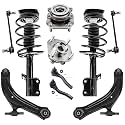 Detroit Axle - 2.0L 10pc Front End Suspension Kit for 07-12 Nissan Sentra