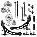 Detroit Axle - 2.2L 14pc Front Suspension Kit for 1992-1996 Toyota Camry