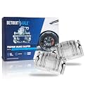 Detroit Axle - 2 Front Brake Calipers for 12-21 Dodge Charger 13-14 Avenger