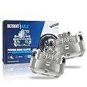 Detroit Axle - 2 Front Brake Calipers for Nissan Versa Note March Micra