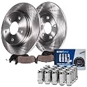 Detroit Axle - 24pc Rear Brake Kit for 2009-2019 Ford Flex