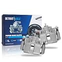 Detroit Axle - 2pc Front Brake Calipers for Acura 1999-2004 RL, Brake